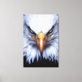 Witstaartarend digitaal schilderij canvas afdruk (Voorkant)