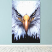 Witstaartarend digitaal schilderij canvas afdruk (Insitu (Houten vloer))