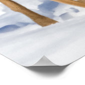 Witstaartbier (Sluiten) Poster (Hoek)