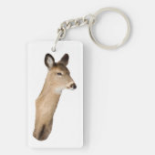 Witstaartbier (Sluiten) Sleutelhanger (achterkant)