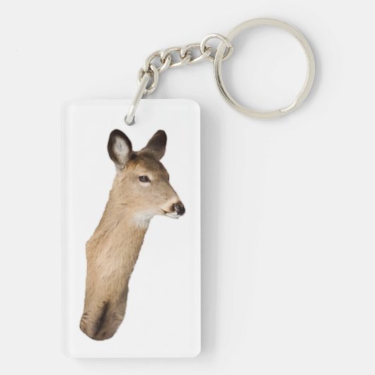 Witstaartbier (Sluiten) Sleutelhanger (achterkant)