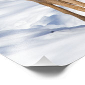 Witstaartbruin die naar u kijkt (close-up) foto afdruk (Hoek)