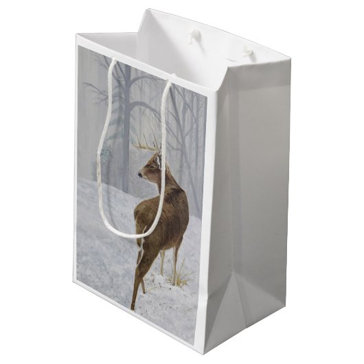 Witstaarten Medium Cadeauzakje (Achterkant Gekanteld)