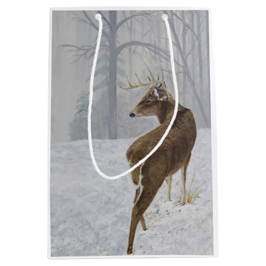 Witstaarten Medium Cadeauzakje (Voorkant)