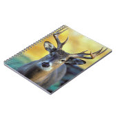 Witstaarthert | Herfst Notitieboek (Linkerzijde)