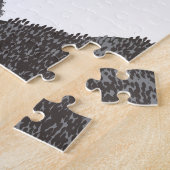 Witstaarthert Legpuzzel (Zijkant)