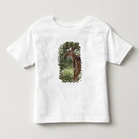 Witstaarthert, Odocoileus virginianus Kinder Shirts (Voorkant)