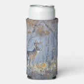 Witstaarthert  seltzer blikjeskoeler (Seltzer Voorkant)