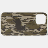 Witstaartherten jacht camouflage: Vertical Bark Ti Case-Mate iPhone Case (Achterkant (horizontaal))