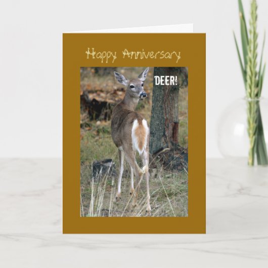 Witstaartherten, Jubileum Kaart (Voorkant)