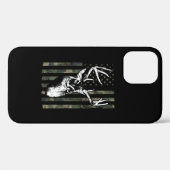 Witstaarthertjacht USA Camouflage Amerika Case-Mate iPhone Case (Achterkant (horizontaal))