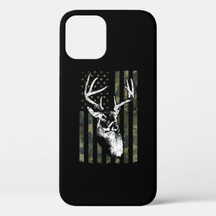 Witstaarthertjacht USA Camouflage Amerika Case-Mate iPhone Case