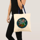 Witstaartkolibrie Tote Bag (Voorkant (product))