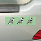 Witstaartmijt Bumpersticker (Op auto)