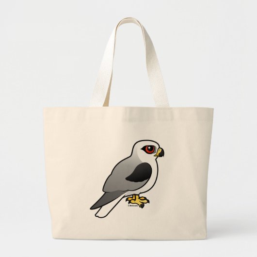 Witstaartmijt Grote Tote Bag (Voorkant)