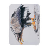 WitstaartZee Eagle 2001 Magneet (Verticaal)