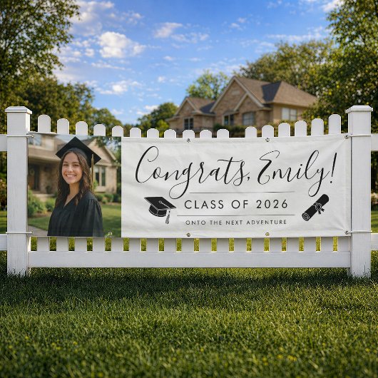 WITTE 2026 | Diploma-banner met foto Spandoek