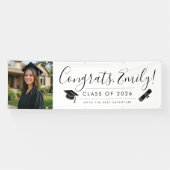 WITTE 2026 | Diploma-banner met foto Spandoek (Horizontaal)