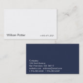 Witte 2m visitekaartje (Voorkant / Achterkant)