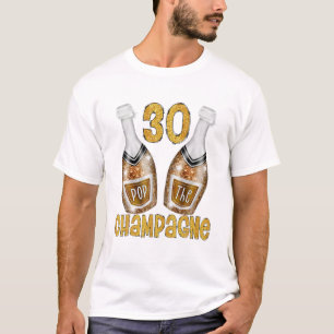 Witte 30e verjaardag Uitrusting voor vrouwen Funny T-shirt
