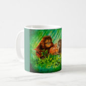 Witte, 325 ml Klassieke witte Mok (Voorkant links)