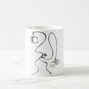 Witte, 325 ml Klassieke witte Mok. Vrouwen winkele Koffiemok