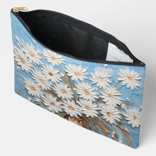 WITTE 3D LOOK DAISY BLOEMEN ETUI (Open)