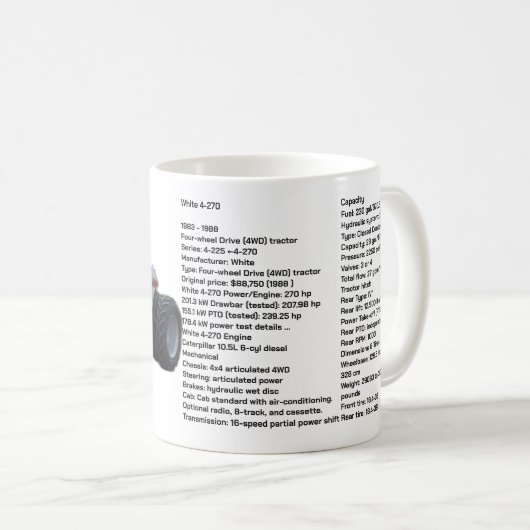 Witte 4-270 Mok (Voorkant rechts)