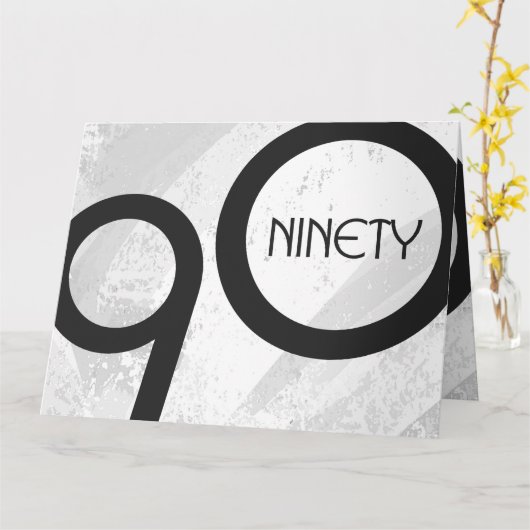 Witte 90-decennium kaart (Gele Bloem)