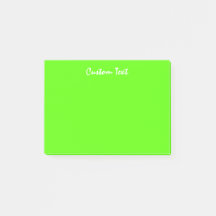 Witte aangepaste tekst | Vibrant Green