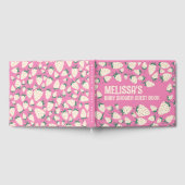 Witte Aardbei Schattige Pineberry CUSTOM BABY SHOW Gastenboek (Volledig)