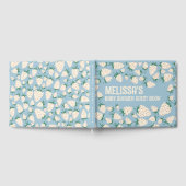 Witte Aardbei Schattige Pineberry CUSTOM BABY SHOW Gastenboek (Volledig)