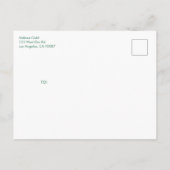 Witte Aardbei Schattige Pineberry CUSTOM BABY SHOW Uitnodiging Briefkaart (Achterkant)