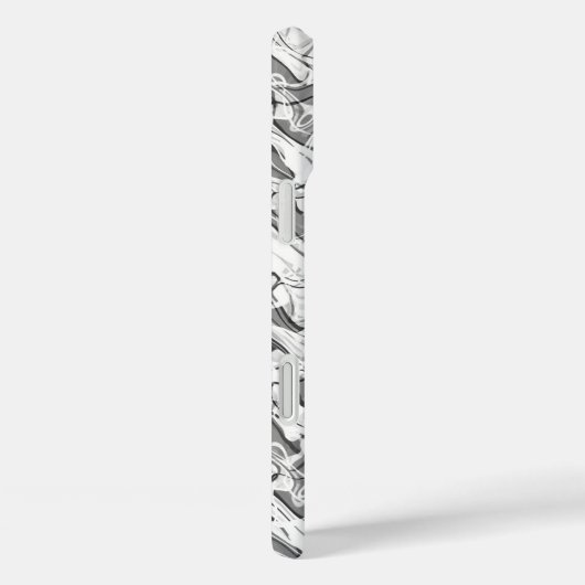 Witte Abstracte Rook Grunge Jongens Telefoon Case (Achterkant / Rechts)