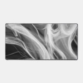 Witte Abstracte Rookwerveling Bureaumat (Voorkant)