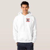 WITTE ACAPUCHE DESIGN DORTMUND DUITSLAND HOODIE (Voorkant volledig)