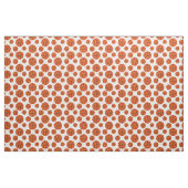 Witte achtergrond Basketbalpatroon Stof (Fat Quarter)