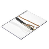 witte achtergrond, bezinning notitieboek (Linkerzijde)
