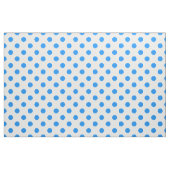 Witte achtergrond Blauwe stippen Stof (Fat Quarter)