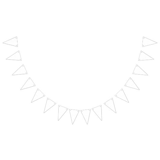 Witte achtergrond met een zich herhalend patroon v vlaggetjes (Alle)