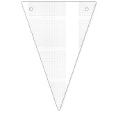 Witte achtergrond met een zich herhalend patroon v vlaggetjes (Eerste vlag)