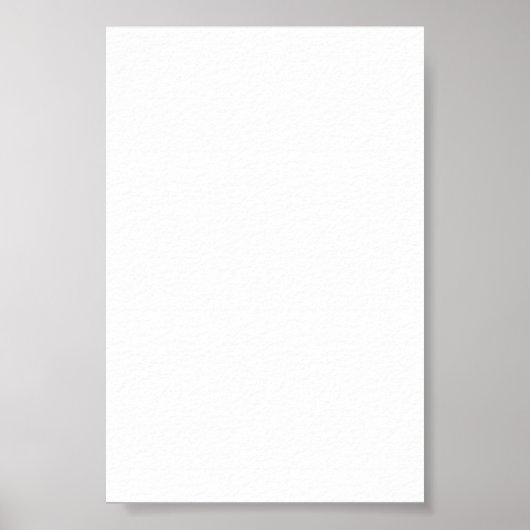 Witte achtergrond op een Poster (Voorkant)