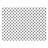 Witte achtergrond Polka Dots Design Tafelkleed (Voorkant (Horizontaal))