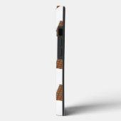Witte achtergrond van chocolade-bars Case-Mate iPhone case (Achterkant / Links)