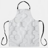 Witte achtergrondstructuur. 3d afbeelding, 3d ing. schort (Voorkant)