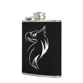 Witte adelaar heupfles (Links)