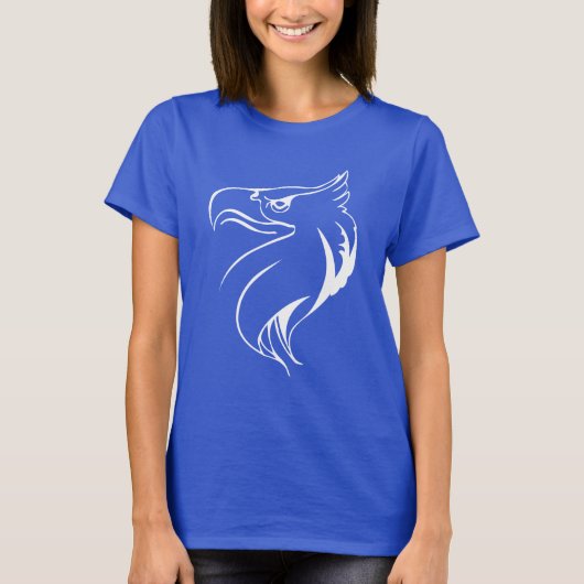 Witte adelaar t-shirt (Voorkant)