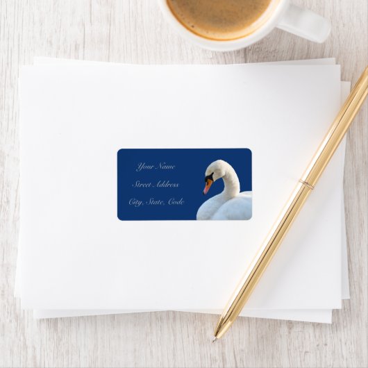 Witte Adresetiketten Etiket (Insitu)