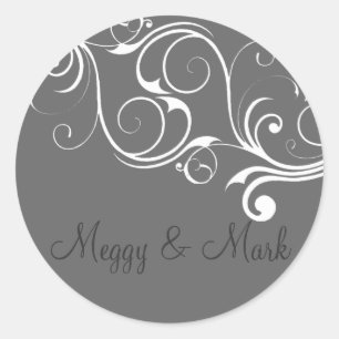 Witte afdichting Sticker