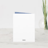 Witte Afghaanse hond   Kaart (Achterkant)